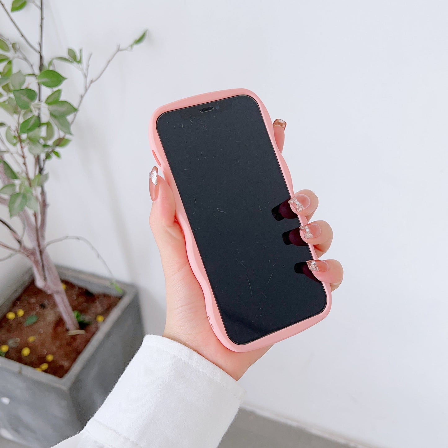 Wavey Grip Pink O-reo Case